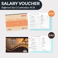 Salary Voucher NCR 2 ply 50 set Carbonless Salary Voucher 55 gsm