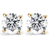 Pompeii 1/4ct Diamond Studs 14K Yellow Gold