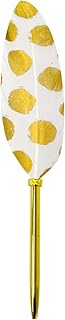 U-company 11037-12 Gold K Feather Ballpoint Pen (Set of 12)