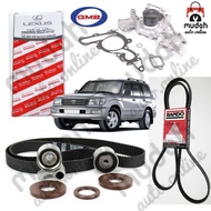 ✴️4.7 V8✴️ Timing Belt Kit Set+Fan Belt+Water Pump Toyota Land Cruiser UZJ100 2UZ-FE 211S8M34 (1SET)