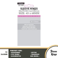 Sleeve Kings Mini Euro Card Sleeves, 45x68mm – 110 Pack