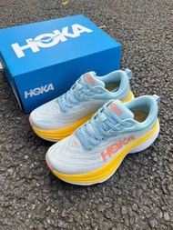 📣【原裝有盒】HOKA ONE ONE Bondi 8 淺藍色 女款