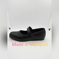 Kasut Spako Perempuan PVC Hitam Women Spako PVC Shoes/sneakers