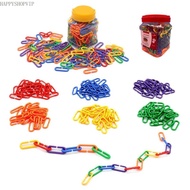 HSV Interlock Toy Chain Puzzle Table Game Color Cognition Toy Boy Girl Creative