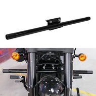 Motorcycle Black/Chrome Front Engine Guard Crash Bar For Harley Softail FXLRS FXLRST 2022-2023
