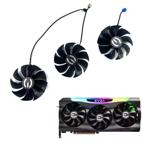 Video Card Fan 87mm PLA09215S12H For EVGA RTX 3060 3070 3080 3090 XC3 BLACK GAMING RTX 3080 Ti XC3 G