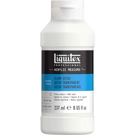 Liquitex Professional Gesso Surface Prep Medium, 237ml (8.0 oz), Clear