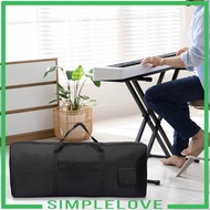 [Simple] 76 Keys Piano Keyboard Bag Padded Waterproof for Travel Music Studio Concert
