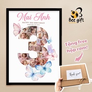 Print photos on demand - Photo frames for 3 year olds, print birthday photos - Print photo frames si