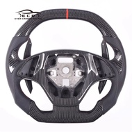 Ever-Carbon Racing ECR Custom Design Car Steering Wheel Carbon Fiber Steering Wheel for Chevrolet Co