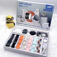 H92ultra3 Smart Watch Bluetooth Headset Set Multifunctional Smart Watch Long Battery Life Huaqiangbe