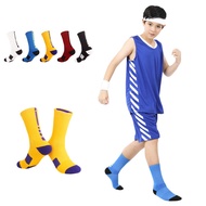 ถุงเท้าฟุตบอลเด็กถุงเท้าฟุตบอลกันลื่นถุงเท้ากีฬาเด็กผู้ชายสำหรับฟุตบอลบาสเก็ตบอล