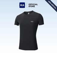 HLA Sportsday Series Quick Dry UV Protection Cool Feeling Short Sleeve T-Shirt Men - HNTBW2J082A2N