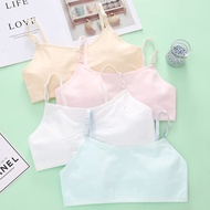 T-shirt for girls, soft, smooth Cotton, 2 easy-to-adjust straps, soft and cool 2-layer bra King Shop