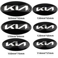 Kia car logo KN front emblem KIA rear emblem; Sorrento K5 Ziptop Jiaole modified car logo.
