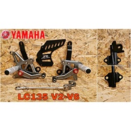 Single Footrest / Racing Footrest RAPIDO Yamaha LC135 + Side Stand Bracket Free Sprocket Cover Rapid