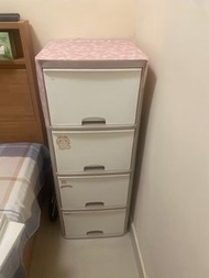 四層塑膠收納櫃