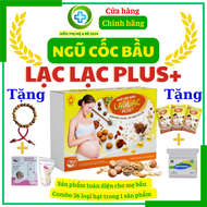 [QUÀ 30K] Ngũ cốc bầu Lạc Lạc Plus (Hộp/30 gói)-Không Đậu Nành Siêu Dưỡng Chất Gấp Đôi Canxi bổ sung