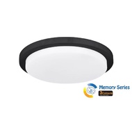 YET PLUS CEILING LAMP LED 9012 20WATT 3COLOUR BLACK 9"