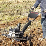 High-power rotary tiller multi-function tiller weeding ditching loose soil ploughing small micro til