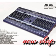 Mixer audio ASHLEY HERO 24Channel 24 mono original Ashley