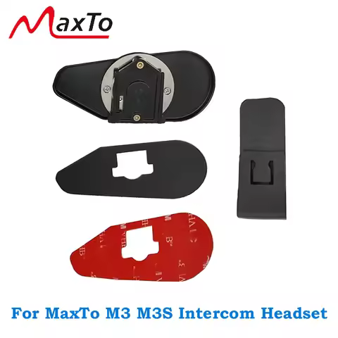 MaxTo M3/M3S Bracket Mount Base Holder Headset Clamp Clip For MaxTo M3/M3S Helmet Headset Intercom