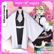 Demon Slayer Mitsuri Kanroji Cosplay Costume - Love Hashira Uniform Full Set
