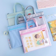 beg sekolah budak lelaki perempuan Beg tuisyen sekolah rendah tote bag student Tutorial Bag A4 File 