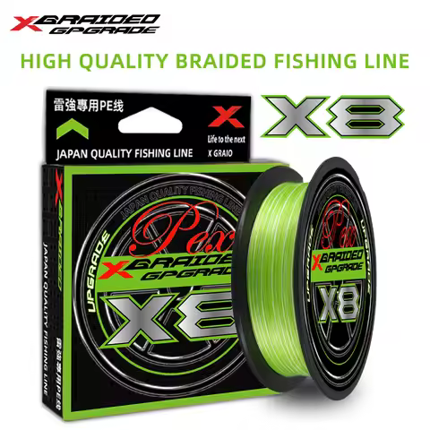 New YGK-X8 Upgrade Fishing Line 100M/150M/200M X8 Strands Braided Japan Fishing Lines Multifilament 