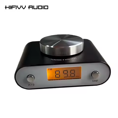 Hifi Mini Digital FM Stereo Radio Use SI4730 Chip Transistor Global Universal Manual Or Auto Search 