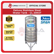 DELUXE Stainless Steel Water Tank, Tangki Air Keluli Tahan Karat, Tangki Air (CL 20KST)