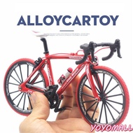 HOT!!!☈❁ pdh711 YOYO 1:10 Alloy Diecast Metal Bicycle Road Bike Model Cycling Toys For Kids