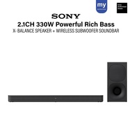 Sony HT-S400 2.1CH Soundbar X-Balanced Speaker POWERFUL Wireless Subwoofer and Bluetooth Technology HTS400 Sound Bar