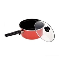 MASPION 16CM Glass Lid TEFLON SAUCEPAN - 16CM MASLON SAUCE PAN