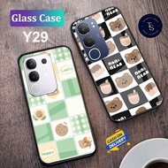 Softcase Glass For VIVO Y29 (4G) & VIVO Y29 (5G) - Case Handphone For VIVO Y29 (4G) & VIVO Y29 (5G) 