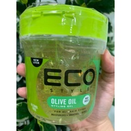 Eco Style Olive Oil Nourishing Jar Hair Styling Gel 473ml from America SUPER LIKE