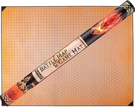 da Vinci's Room Boss Key 2-in-1 DnD Battle Map and 4 Foot Rubber Game Mat 48x36 inches with Dry Eras