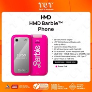 NOKIA HMD Barbie™ Flip Phone 4G l 1.77" QQVGA l 64MB + 128GB l Unisoc T107 Processor l 1450 mAh1 Rem