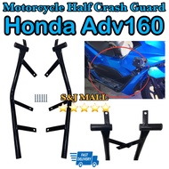 Honda ADV 160 HALF CRASH GUARD PAIR MOTORCYCLE CRASH GUARD MOTORCYCLE PROTECTOR Honda ADV 160 Made i