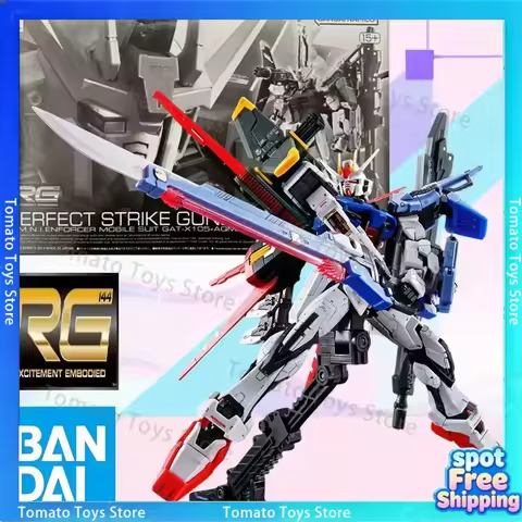 BANDAI Gundam Perfect Strike Gundam RG 1/144 Plastic Model Kit Premium Limited Edition Full Equipmen