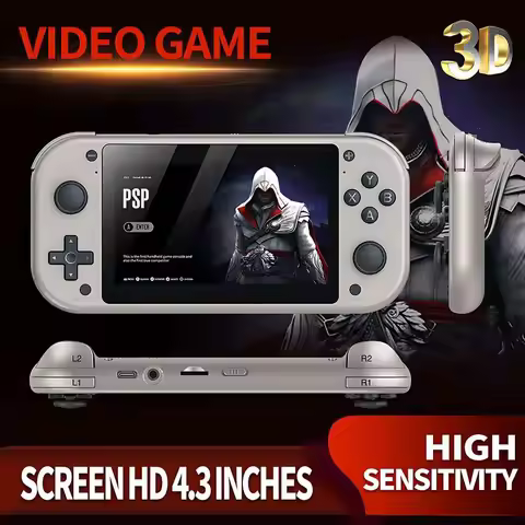 M17 Handheld Game Console 4.3 Inch Hd Screen 3d Retro Psp Arcade Open Source Game Player For Home Tv