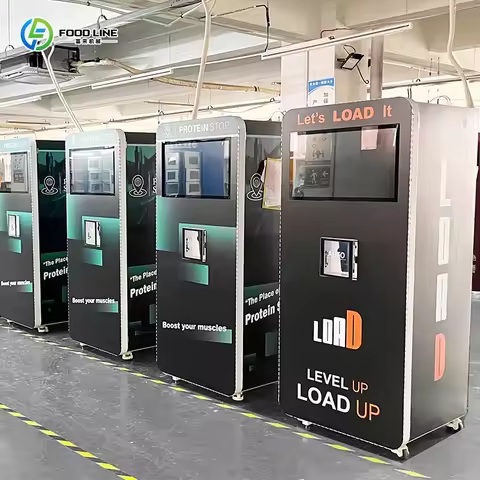 Commercial Protein Shake Vending Machine Automatic Self Service Whey Powder Vending Machine