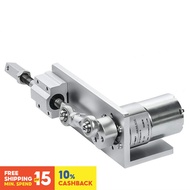 330L Small DIY Design Reciprocating Cycle Linear Actuator with DC Gear Motor 12V 24 Volt Stroke 12/1