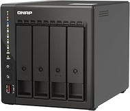 QNAP TS-453E-8G-US 4 Bay High-Performance Desktop NAS with Intel Celeron Quad-core Processor, 8 GB D