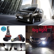 For Nissan NV 200 2012-2023 (Fog Lamp) -Front LED LAI Bulbs 6000K 12V-24V Bright White (1 Pair)