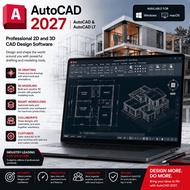 SELF REDEEM AutoCAD AutoCAD LT 2027 For Windows MacOS 2D 3D CAD Design Software