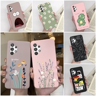 Case For Samsung Galaxy A32 4G Case Flower Cartoon Dinosaur Cover Samsung A32 4G A 32 A32 SM-A325F Luxury Fashion Silicon Protective