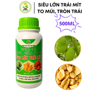 Phân Bón NPK 6-4-8 Siêu Lớn Trái Mít Hạn Chế Xơ Đen Nở Gai Xanh Gai To Múi - Chai 500ml