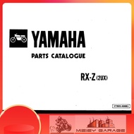 Buku Manual Book Rxz 5 Speed Mili Catalyzer 125z 125zR RXKing RX100