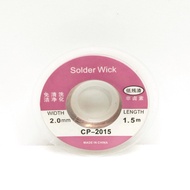Solder Wick 1.5m 1mm 2mm 3mm 1.5m Tin Cleaner